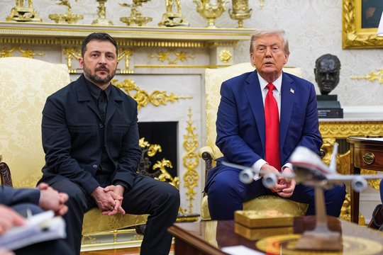 V. Zelenskiui – netikėtas D. Trumpo patarimas dėl Rusijos