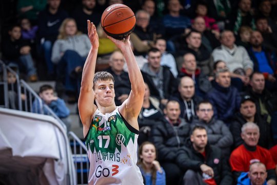 Kauno „Žalgiris“ atsisveikino su į NCAA išvykstančiu krepšininku