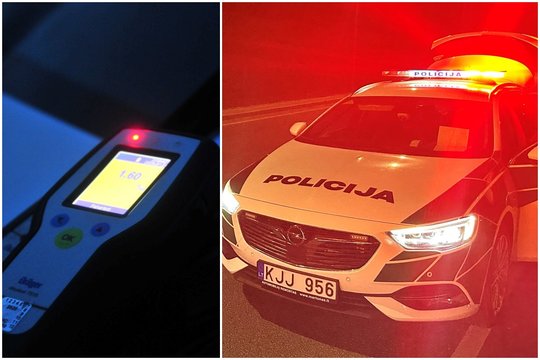 Vilniuje susidūrė bendraamžių vyro ir moters vairuojami automobiliai – abu vairuotojai buvo girti