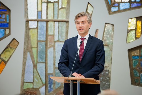 K. Budrys Gdanske dalyvaus Ukrainos atstatymo konferencijoje
