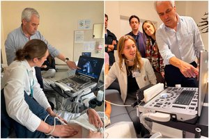 Greitesnė vaikų diagnostika: Kauno klinikose taikomas ultragarsas prie paciento lovos