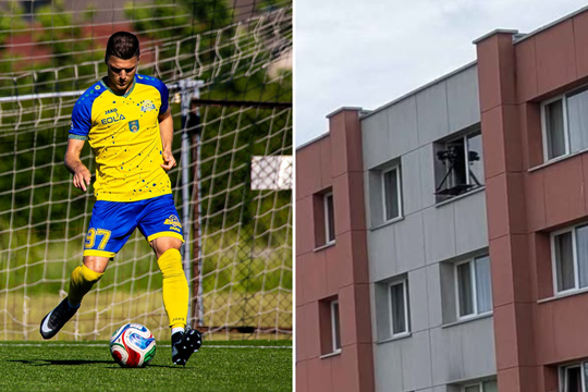 Lietuvos futbolo realybė: rungtynių transliacija – pro bendrabučio langą