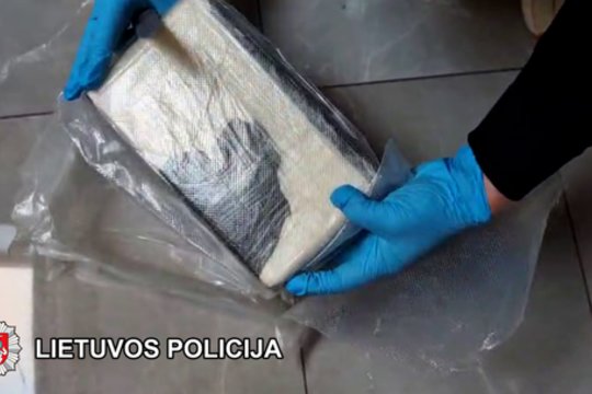Teismui perduota byla dėl disponavimo beveik 21 kilogramu kokaino