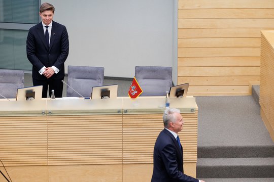 Kandidato į premjerus M. Sinkevičiaus žinia Seimui ir oponentams: „Nesiskaldykime, nežeminkime vieni kitų“