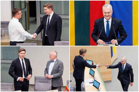 Į premjerus – M. Sinkevičiaus kandidatūra: užfiksavo, kas vyko Seime