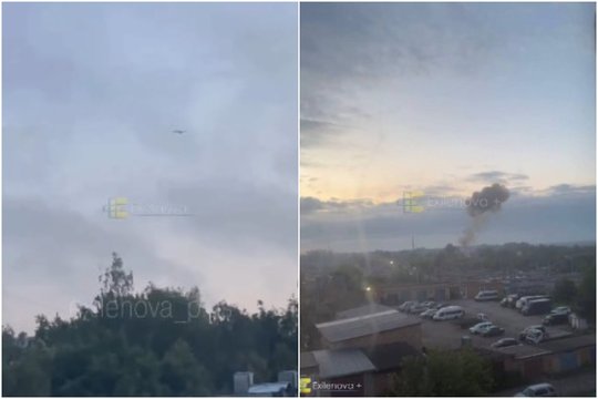 Karas Ukrainoje. Aliarmas Maskvoje ir Tulos srityje: po smūgio į „Azot“ chemijos gamyklą – amoniako kvapas ore