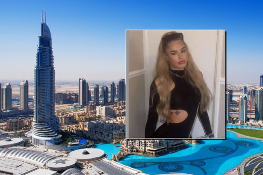 Atostogos baigėsi tragedija: „TikTok“ žvaigždei Dubajuje gresia mirties bausmė