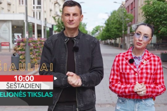 Laida „Kelionės tikslas“: nuo legendinių cepelinų iki įspūdingų miesto simbolių Šiauliuose