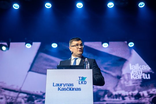 Sukritikuotas L. Kasčiūnas paragino G. Landsbergį elgtis vyriškai: paaiškino, kodėl nepaskambina