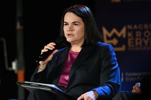 Baltarusijos opozicijos lyderė: A. Lukašenka visada bus grėsmė Ukrainai
