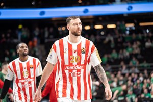 Donatas Motiejūnas neteko darbo – „Crvena Zvezda“ nutarė atsisveikinti