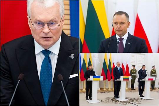 Tarp Ukrainos ir Lenkijos kilus konfliktui – G. Nausėdos žinia