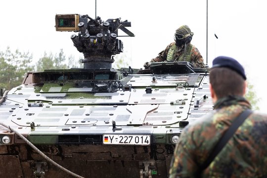 Vokietijos parlamentaras: kitais metais galime grąžinti privalomąją karinę tarnybą