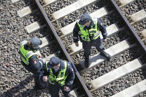 Trakų rajone traukinys partrenkė žmogų – sužalotasis išvežtas į ligoninę