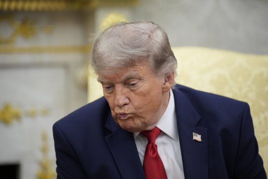 D. Trumpas pristatė naują JAV pasą su savo atvaizdu