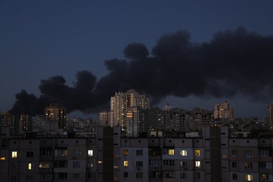 Ukraina ir Rusija apsikeitė smūgiais: dronai ir raketos smogė taikiniams