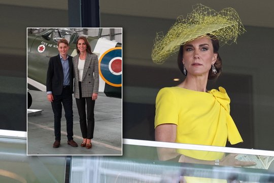 Princas George'as tuoj praaugs mamą? C. Middleton įrašas nustebino tūkstančius