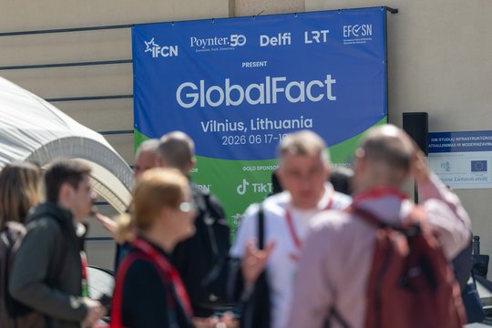 Per konferenciją „GlobalFact 2026“ Vilniuje fiksuota informacinė ataka