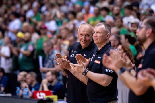 Nieko blogo pralaimėjime nematęs R. Kurtinaitis turėjo priekaištų dviems žaidėjams