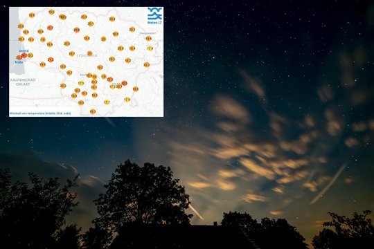 Rekordai krenta vienas po kito: tokios karštos nakties birželį nebuvę