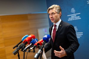 K. Budrys su Šiaurės Makedonijos užsienio reikalų ministru aptarė saugumą, dvišalius santykius
