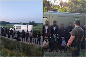 Per 3 savaitgalio dienas lenkai vėl sulaikė kone pusšimtį iš Lietuvos prasmukusių migrantų