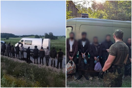 Per 3 savaitgalio dienas lenkai vėl sulaikė kone pusšimtį iš Lietuvos prasmukusių migrantų