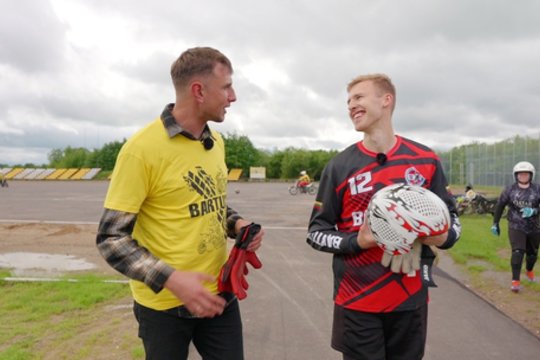 „Vasara ant piliakalnio“: Futbolas ant motociklų Skuode