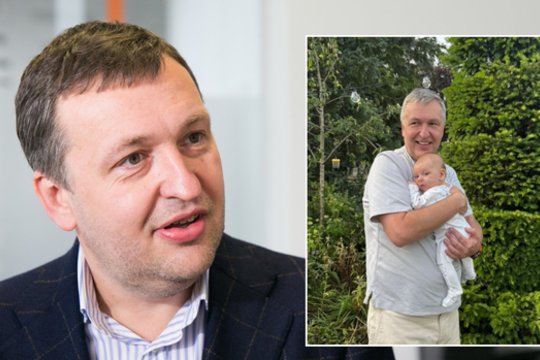 Ką tik seneliu tapęs A. Guoga parodė anūką: atskleidė ir unikalų vardą