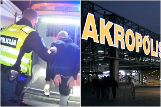 Brutalus apiplėšimas prie Kauno „Akropolio“: po daugybės smūgių naktiniam praeiviui lūžo akiduobė