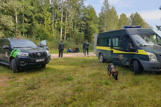 Lietuvos pasieniečiai vėl padės Latvijai gintis nuo neteisėtos migracijos iš Baltarusijos