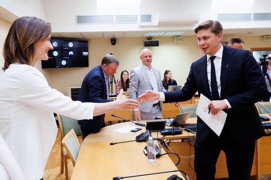M. Sinkevičiui – liberalų klausimai apie partnerystę ir valdymo krizę: „Sakyti, kad viskas gerai, nelabai išeina“