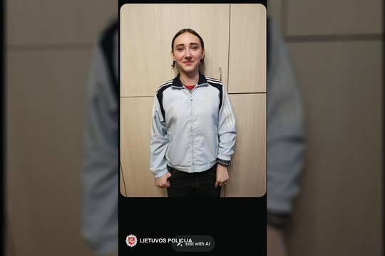 Vilniuje dingo nepilnametė – policija prašo pagalbos