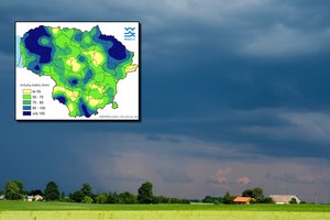 Mėnesio pabaigoje – netikėta sinoptikų žinia: paaiškėjo, kur Lietuvoje lijo daugiausia