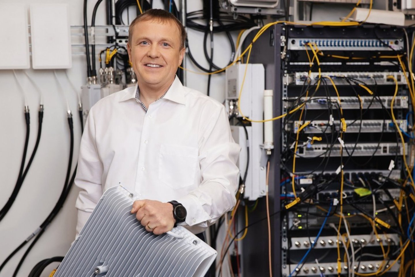 „Telia“ radijo tinklo vadovas Ramūnas Mikalauskas.