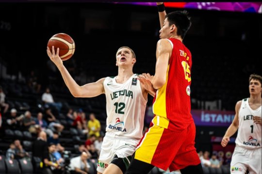 Pasaulio U17 čempionate visus daužanti Lietuva kitą etapą pradės su autsaidere Japonija