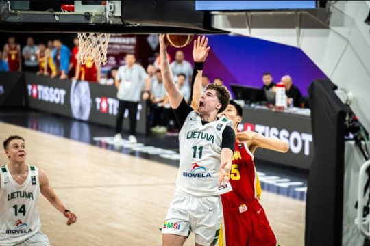 Pasaulio U17 čempionate visus daužanti Lietuva kitą etapą pradės su autsaidere Japonija