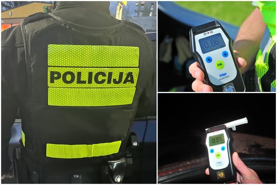 Praėjusią savaitę vykusiuose reiduose Klaipėdos apskrities policija sučiupo 7 girtus vairuotojus
