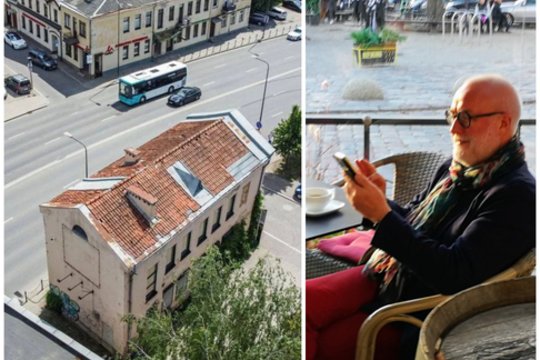 Parduodamas architektui A. Karaliui priklausęs pastatas Kauno senamiestyje