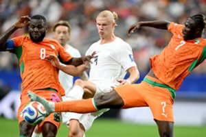 Įspūdingas Norvegijos žygis į pasaulio čempionato aštuntfinalį – viską lėmė E. Haalando keistas įvartis