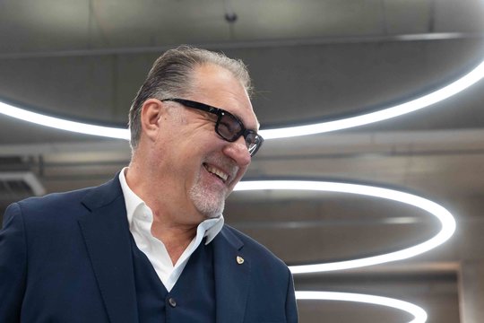 A. Sabonį nustebino netikėta dovana: tokio vaizdo jis nesitikėjo pamatyti