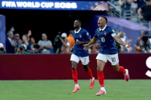 Pasaulio čempionate – Kyliano Mbappe fiesta ir dar viena raudona kortelė po peržiūros