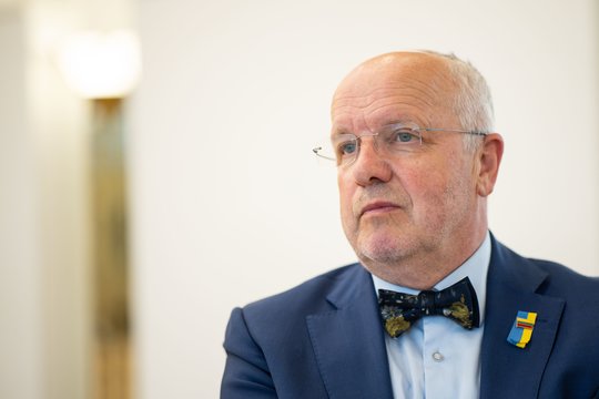 J. Olekas apie santykį su Baltarusija: turėsime surasti kažkokį sugyvenimo santykį su tokiu režimu, koks yra dabar