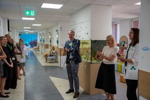 Atidarytas atnaujintas Šeškinės poliklinikos Vaikų ligų skyrius