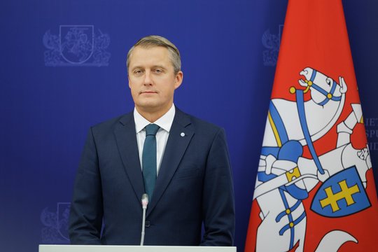 Ž. Vaičiūnas: „Ignitis grupės“ jūros vėjo parko projekto rinkos sąlygomis dabar užbaigti neįmanoma