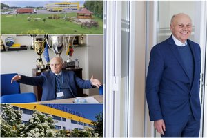 Milijoninį verslą sukūręs V. Pelėda: „Jei kas būtų pasakęs, kad čia turėsiu logistikos centrą, būčiau iškvietęs greitąją“