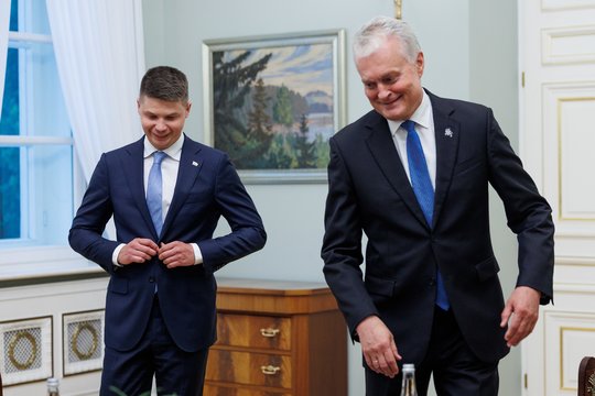 G. Nausėdos testas M. Katelynui: kandidatūrą vertina rimtai, aptarė ir kontroversiškus pasisakymus