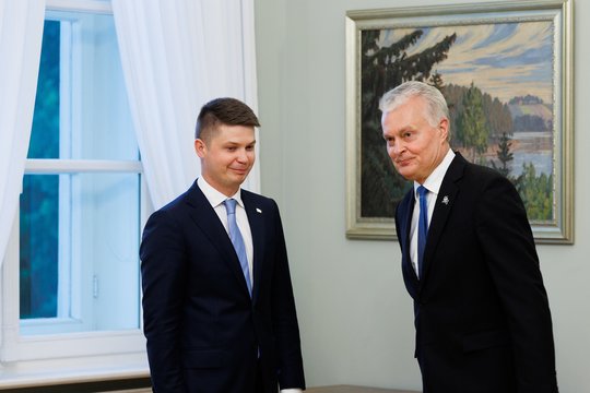 G. Nausėda pasisakė apie kritikos sulaukusį kandidatą į ministrus M. Katelyną: „Pažiūrų turėjimas visada yra geriau negu neturėjimas“