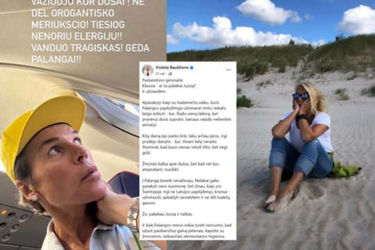 Į J. Statkevičiaus ir Palangos mero konfliktą sureagavo žinoma laidų vedėja: „Palaikau Juozą“