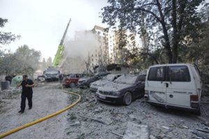 Po didžiausios per karą Rusijos atakos Kyjive – naujausia informacija